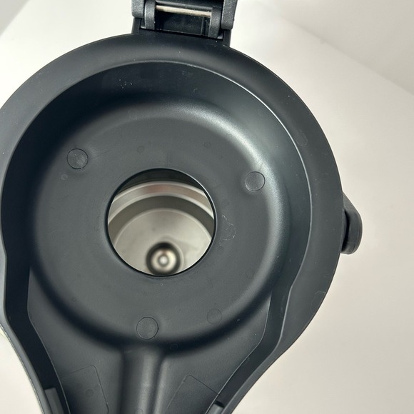 Stainless Steel Airpot Coffee Dispenser - Black and Silver - Picture 7 of 9